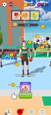 Gym Idle Clicker Fitness Hero android App screenshot 9