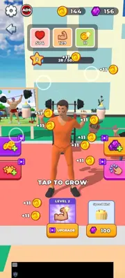 Gym Idle Clicker Fitness Hero android App screenshot 7